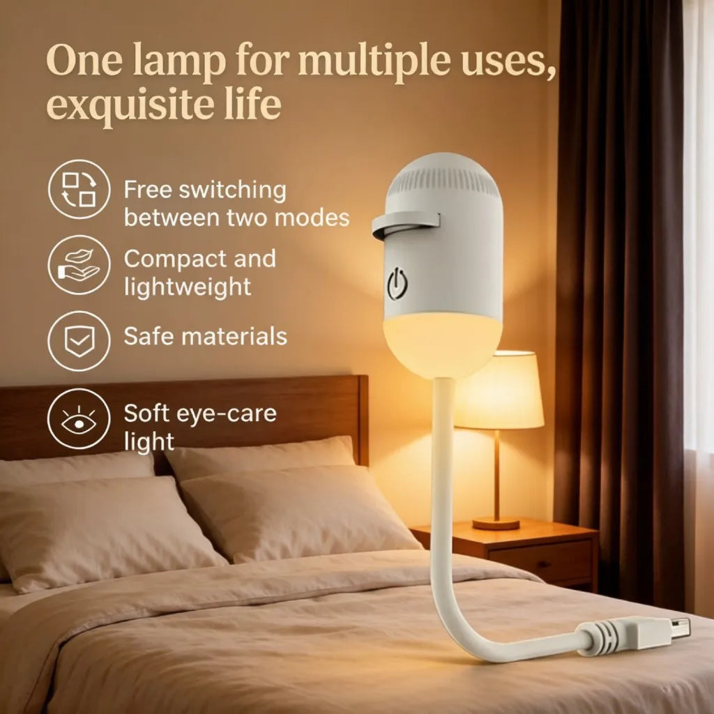 Mini Galaxy Star Projector Night Light LED Starry Sky Ambient Lamp for Bedroom Sleep Decoration 2-in-1 LED Atmosphere Light New