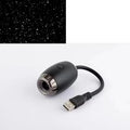 LED Starry Car Ambient Light USB Adjustable Focus Saturn Galaxy Large Range Projection Romantic Party Interior Decor Light
